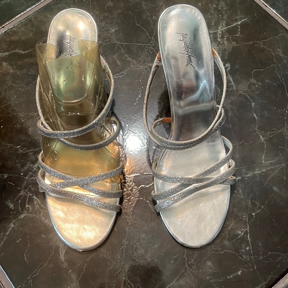 Jacqueline Ferrar Silver Heels